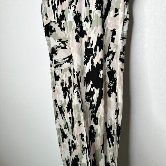 Hugo Boss Abstract Asymmetric Endrisa Faux Wrap Dress Size M - Picture 4 of 10